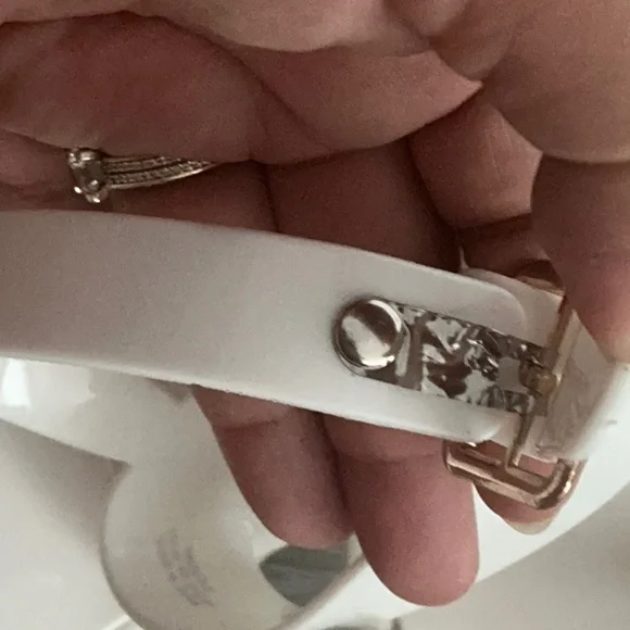 Forever 21 White Platform Shoes Minimalist Design - Picture 3 of 8